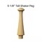 Kitcheniva 5-1/8" Shaker Peg Wall Mount Hanger Peg Hook Craft DIY 5 Pcs